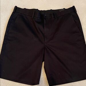 Nordstrom Men's Black Flat Front Shorts